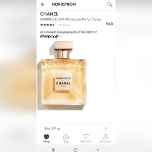 Gabrielle Chanel Eau de Parfum 3.4oz